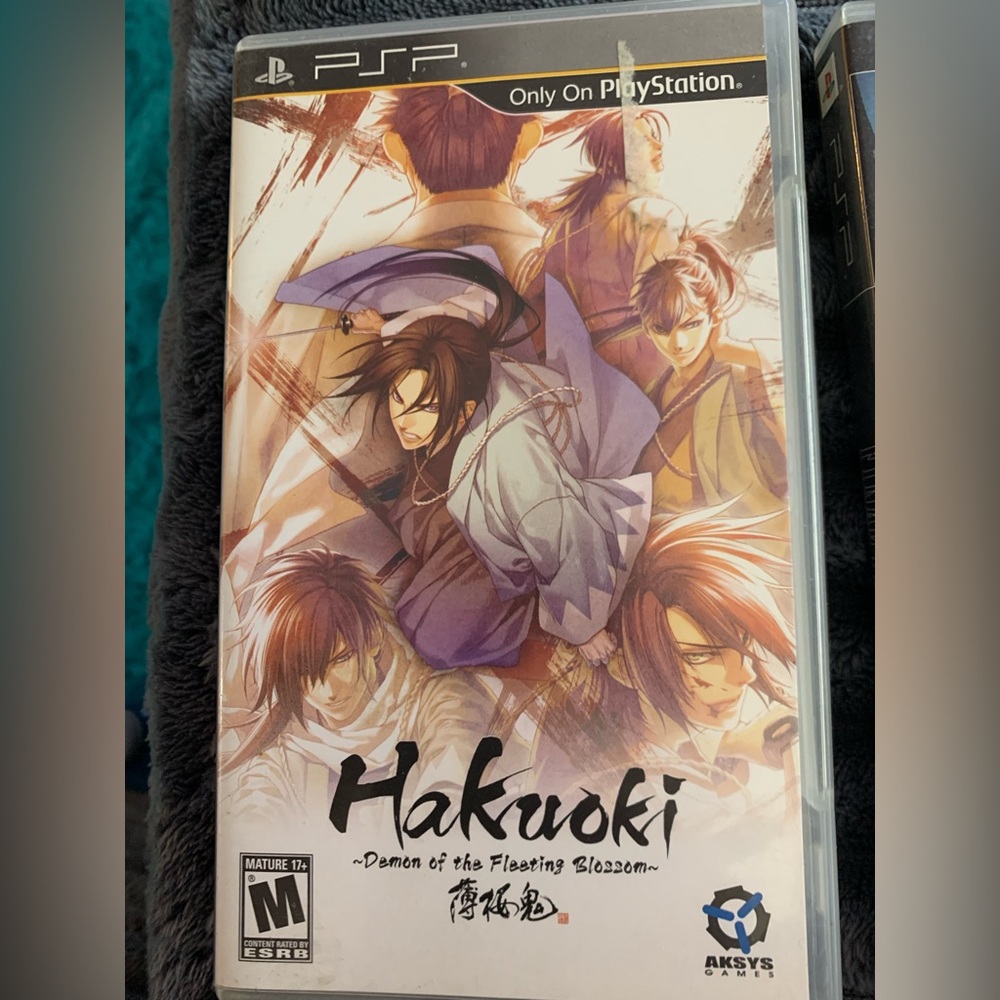 Hakuoki: Demon of the Fleeting Blossom PSP Game